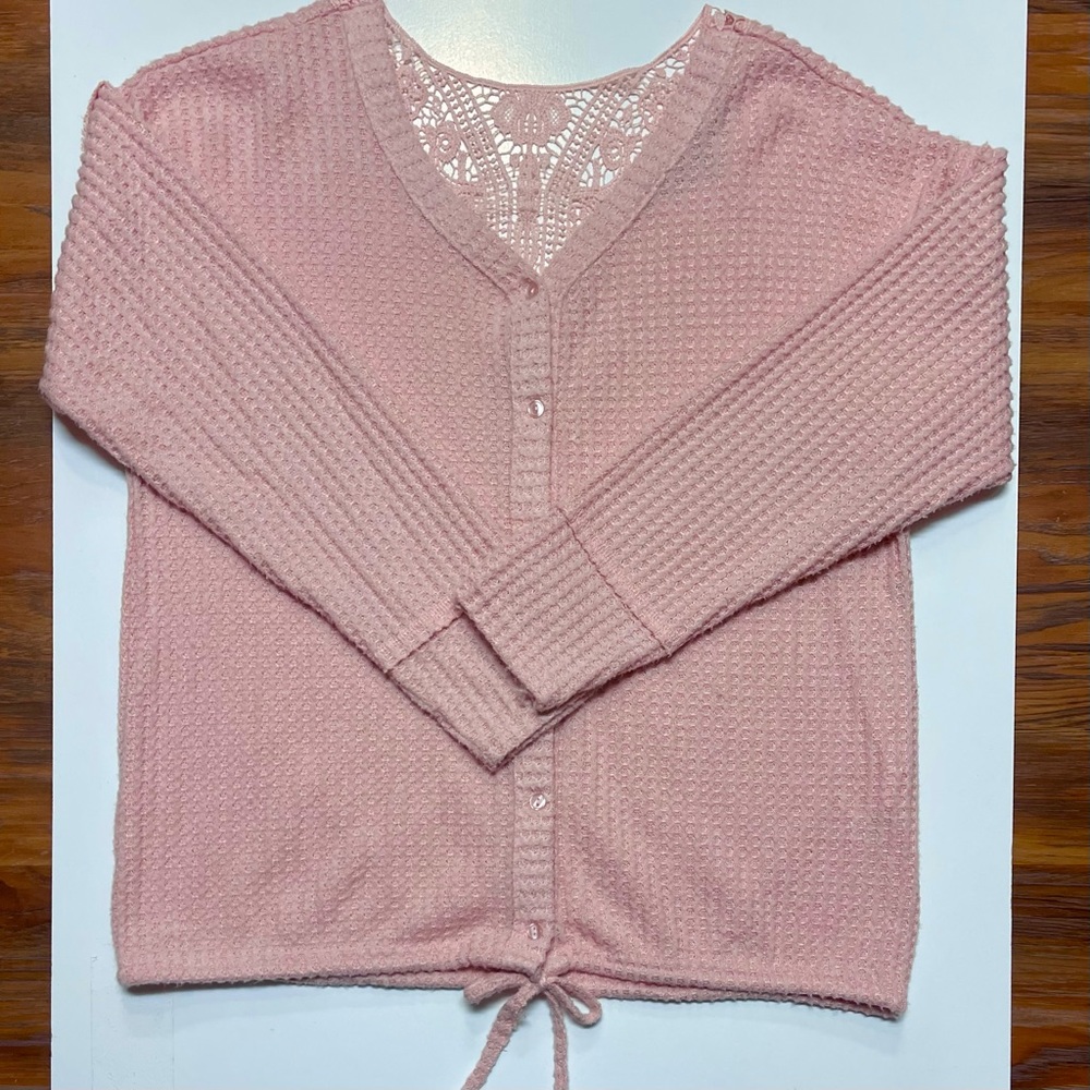 “Absolutely Famous” Women’s Pink Sweater